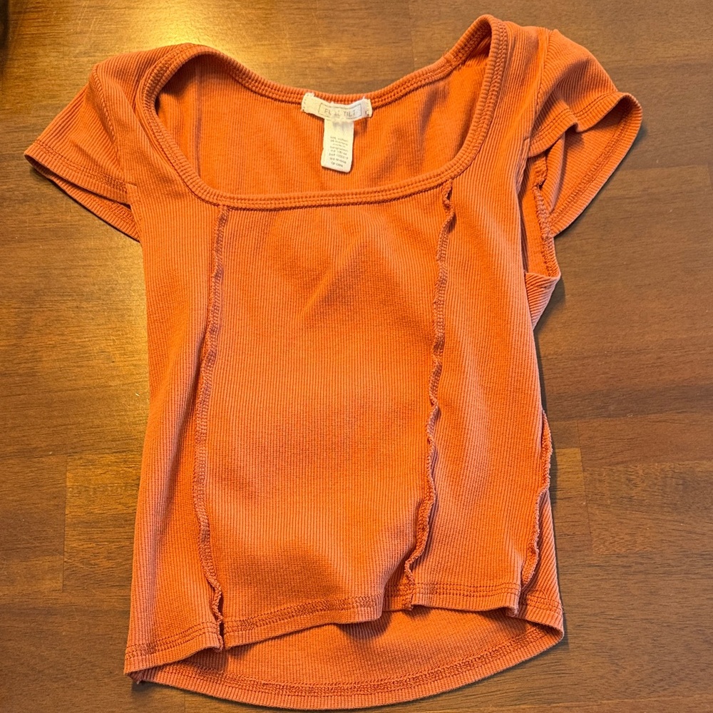 Women's Orange Top